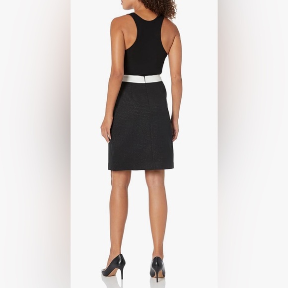 Tweed Notch Lapel Besom Pocket Zip Back A-Line Jacket & Skirt Suit Set Size 10 - Picture 4 of 6